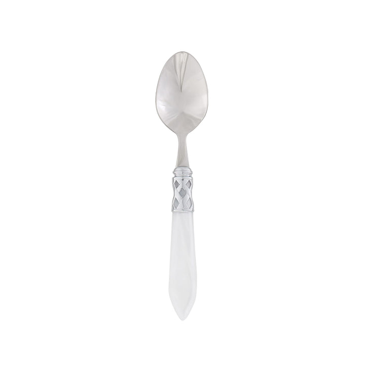Vietri Vietri Aladdin Place Spoon - Set of 4 - Available in 33 Colors Brilliant White ALD-9854W-B