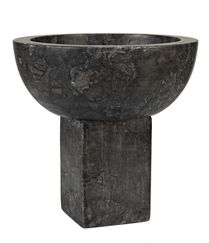 Margaret Decorative Bowl - Black Marble