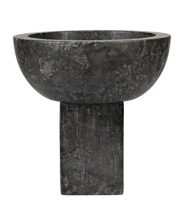 Margaret Decorative Bowl - Black Marble