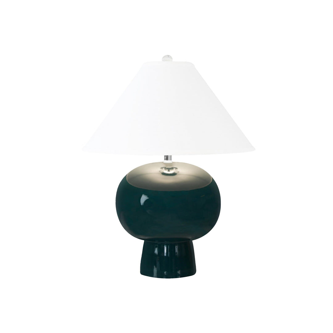 Bulb Shape Ceramic Table Lamp - Available in 4 Colors