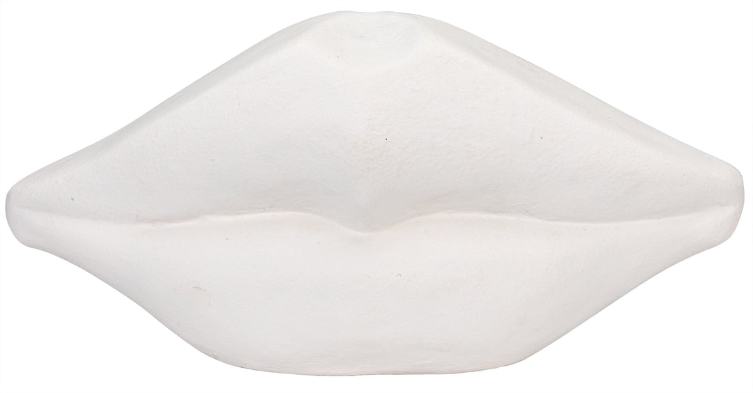 Lips Sculpture - White