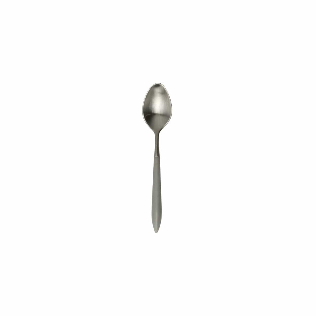 Vietri Vietri Ares Demitasse Spoon - Argento & Light Gray ARS-9856SLG