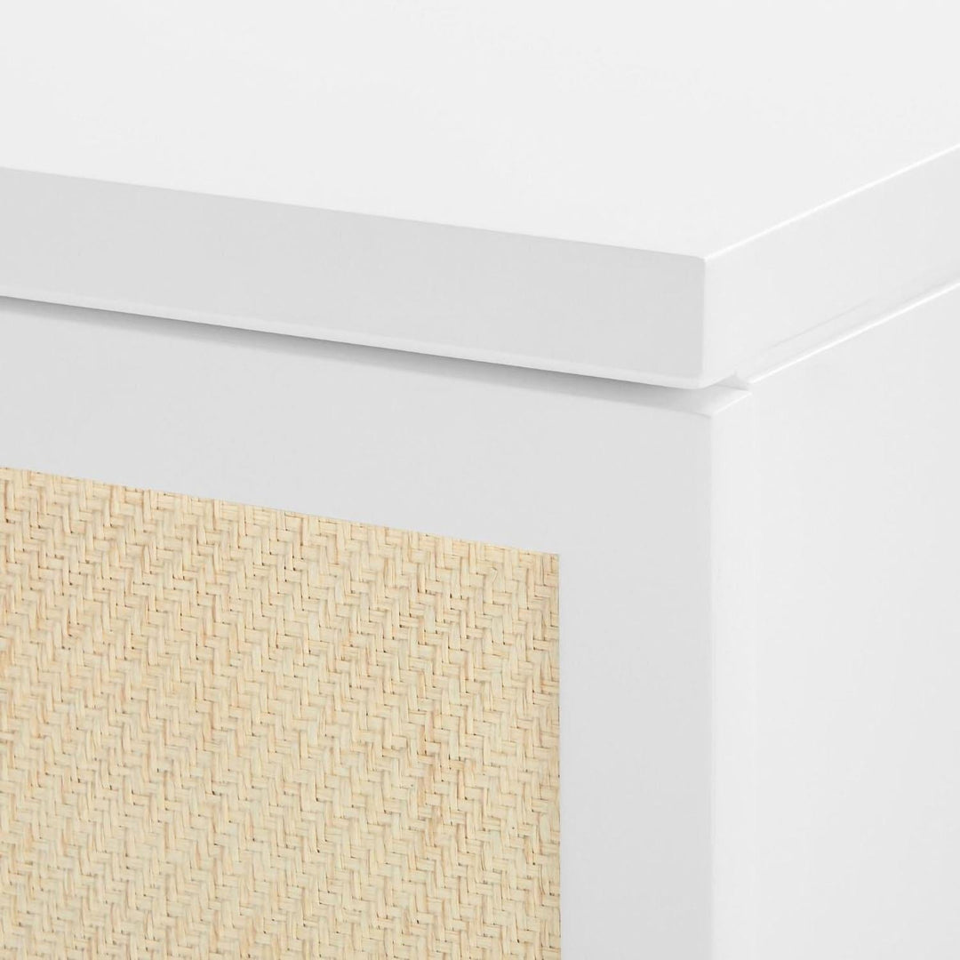 Roderigo 3-Drawer & 2-Door Cabinet - White