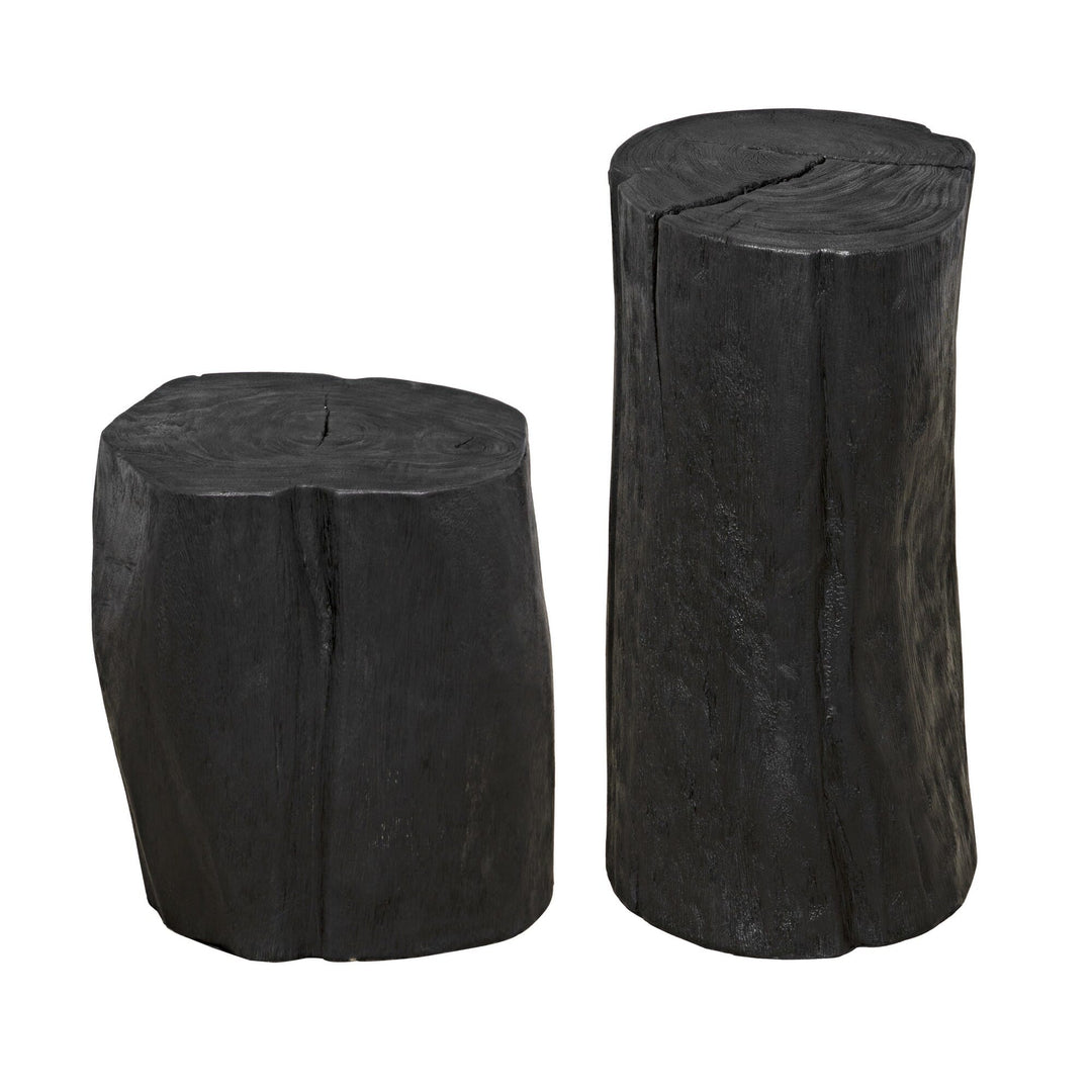 Allister Side Table - Set of 2 - Burnt Black