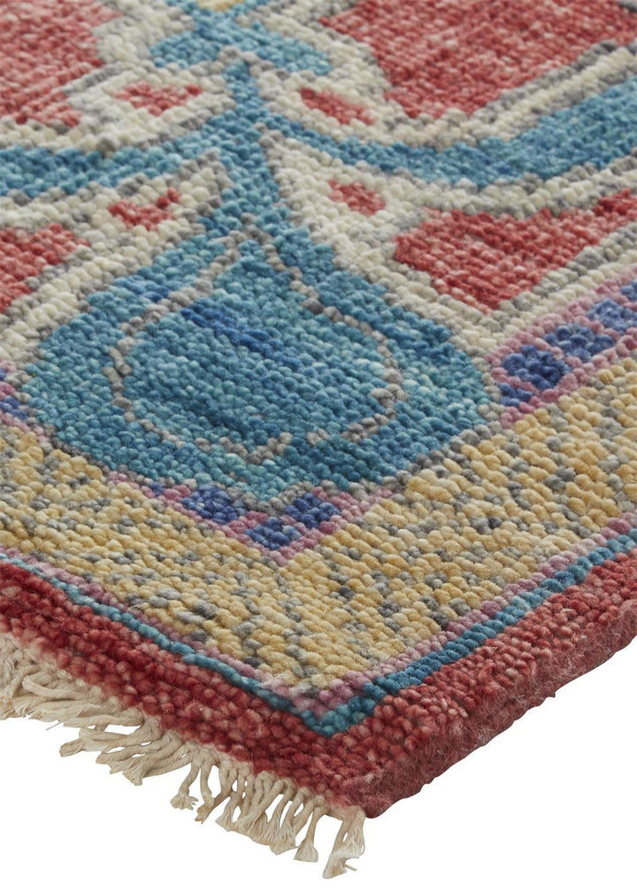 Feizy Feizy Beall Luxury Wool Arts and Crafts Rug - Swedish Blue - Available in 8 Sizes