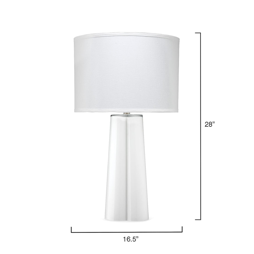 Clover White Table Lamp