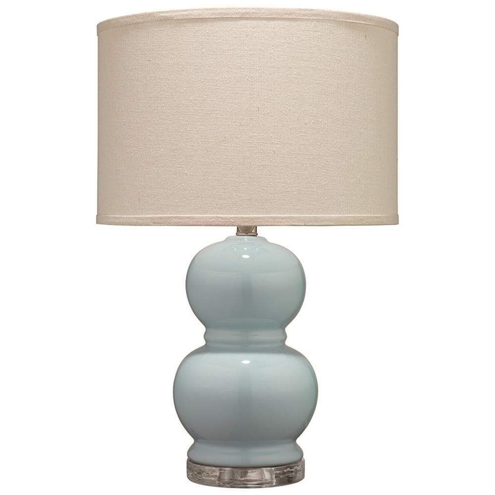 Jamie Young Jamie Young Bubble Ceramic Blue Table Lamp BLBUBSB255MD