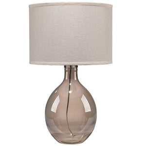 Jamie Young Jamie Young Juliette Table Lamp in Gray Glass BLRNDGR71CD