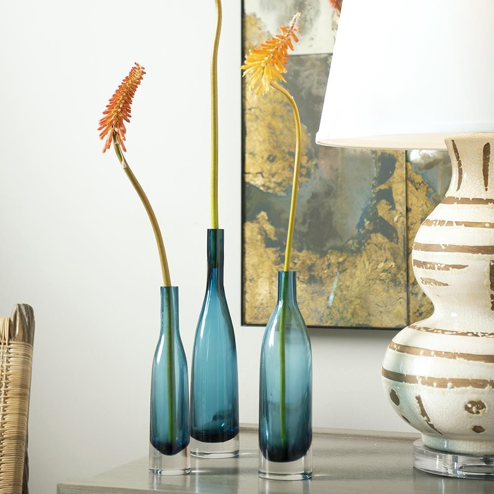 Bauhaus Vase - Set of 3 - Midnight Blue