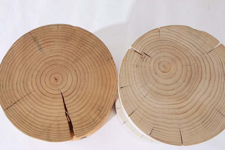 Aliazar End Table - Natural Pine