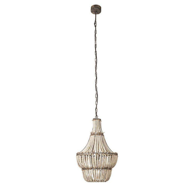 Jamie Young Jamie Young Blanca Chandelier in White Beads CH106