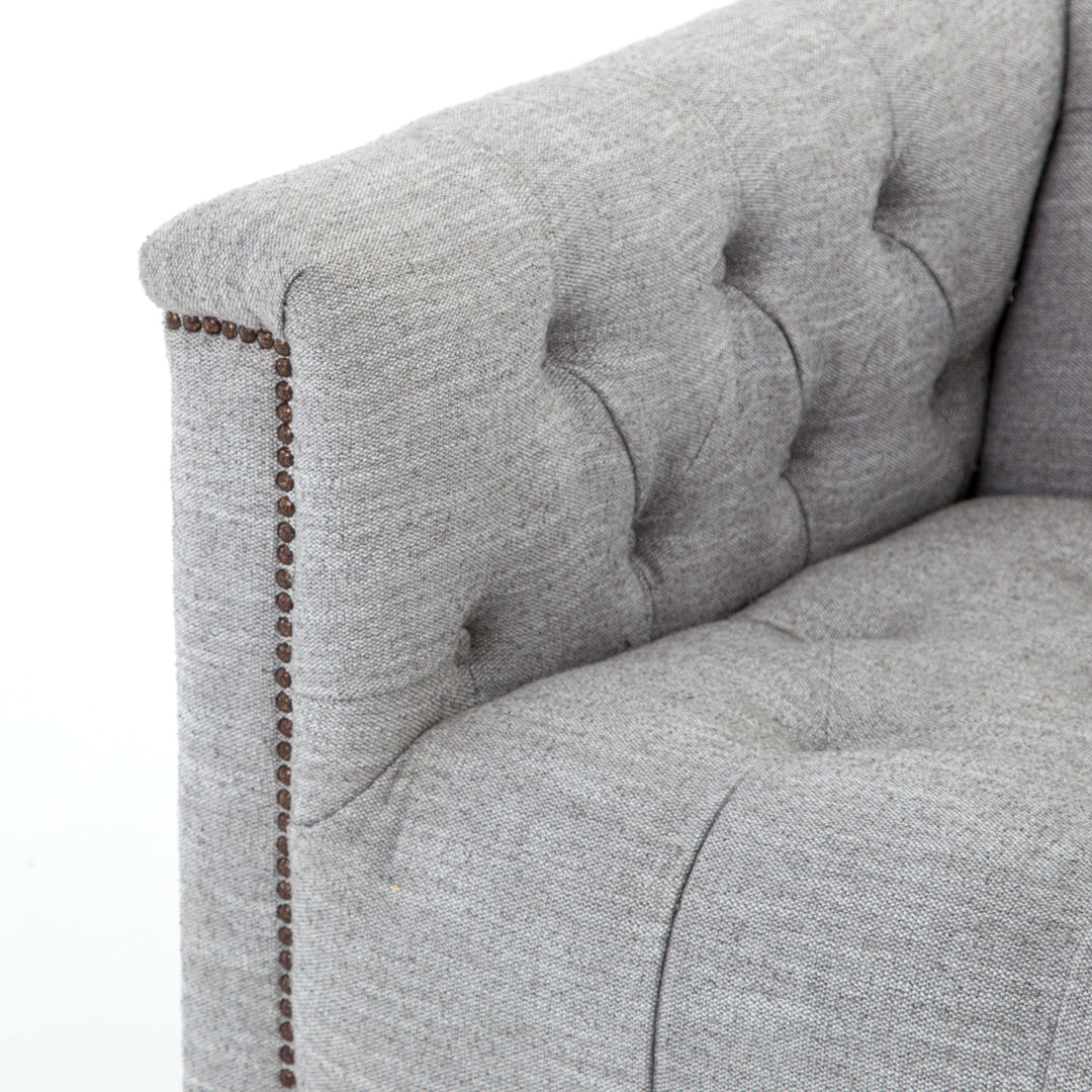 Edison Swivel Chair - Manor Grey