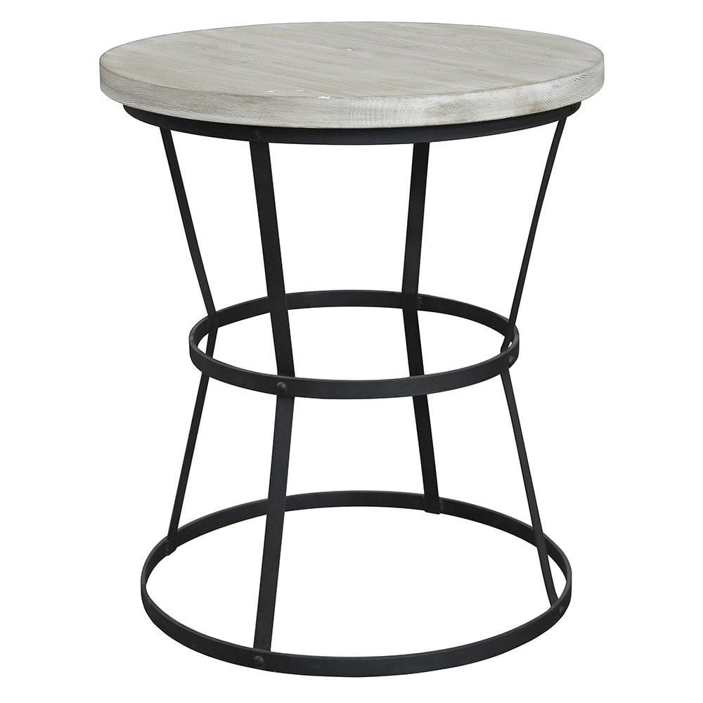 CFC Noir Brookfield Side Table - Small - Natural & Black CM173-S-GW