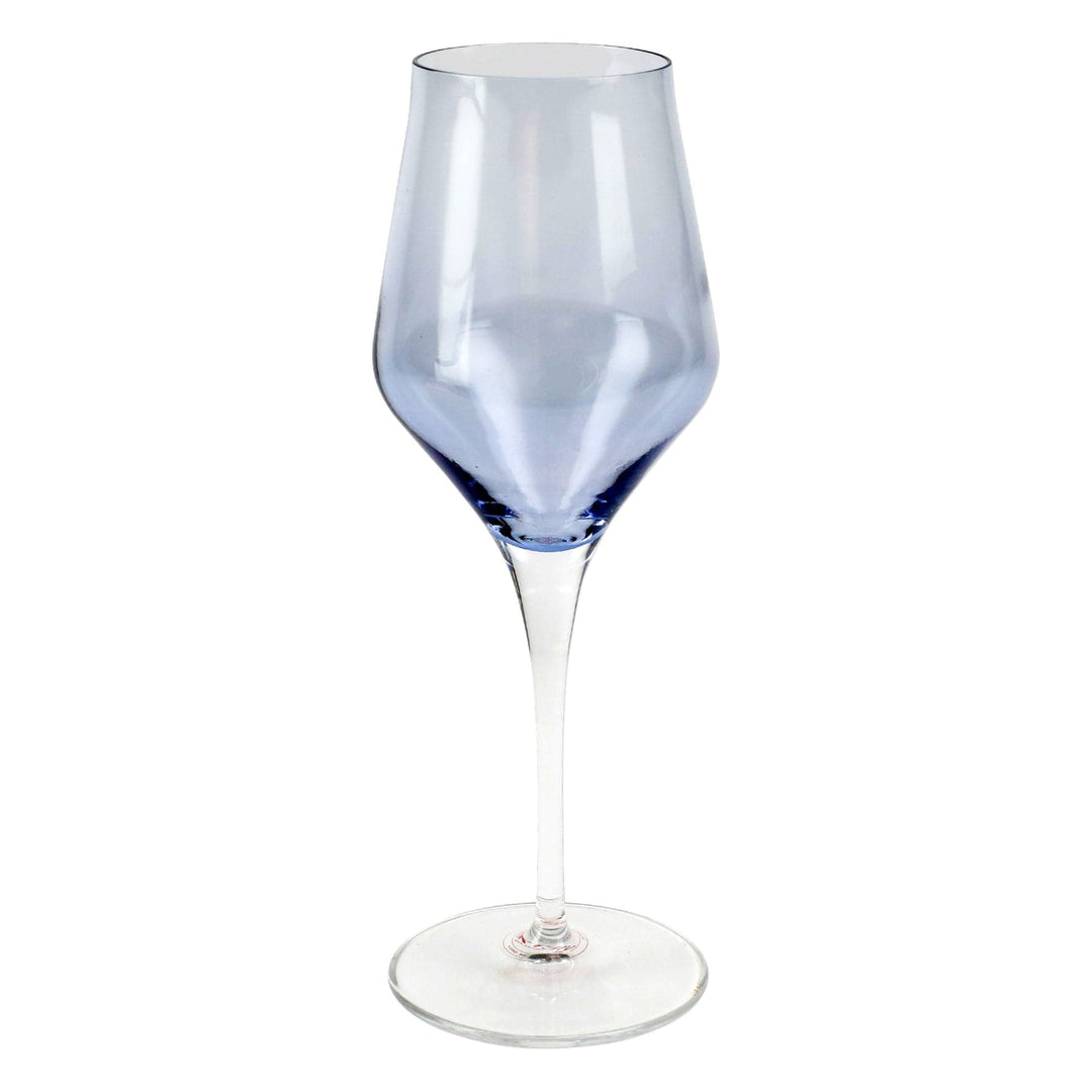 Vietri Vietri Contessa Blue Wine Glass CTA-B8820