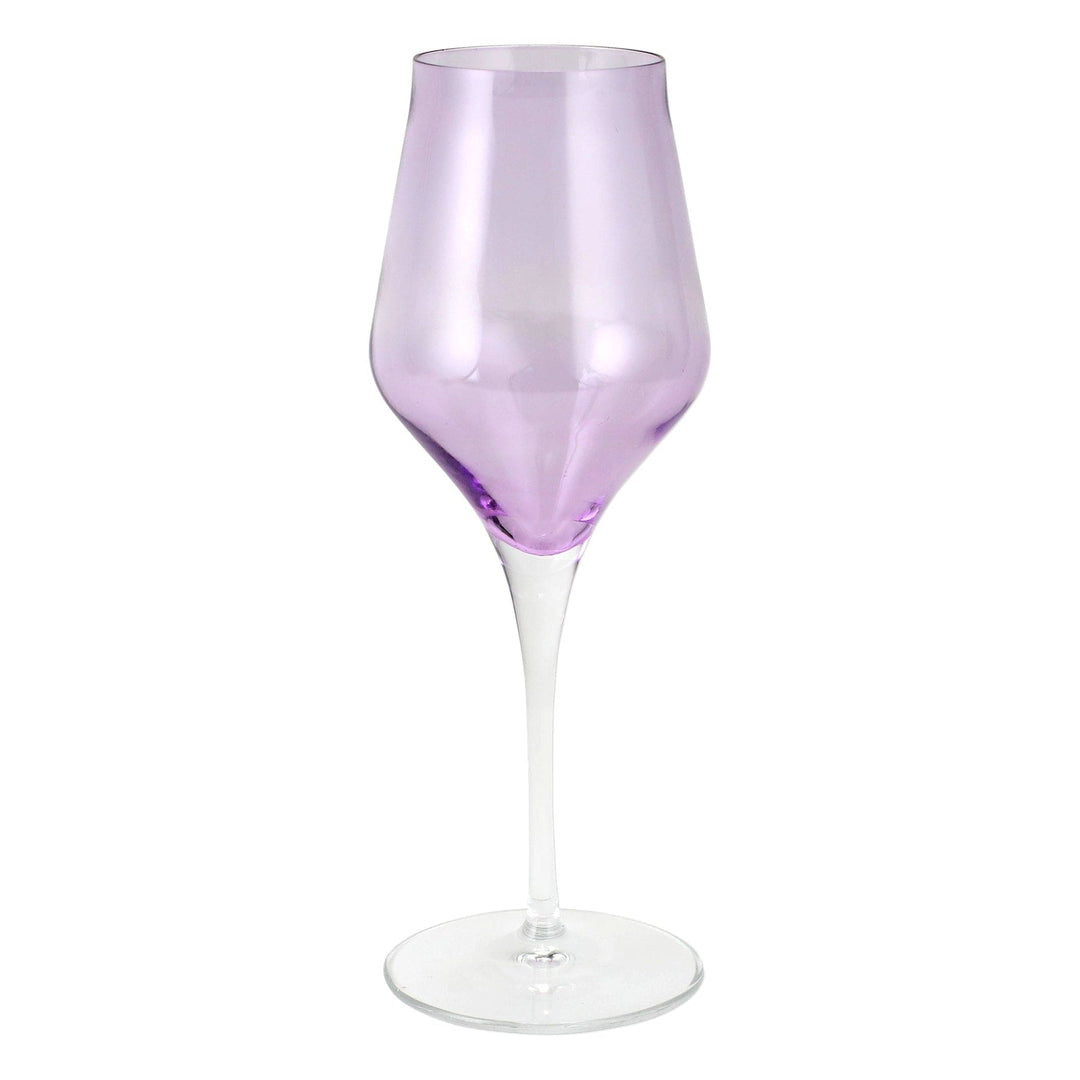 Vietri Vietri Contessa Lilac Wine Glass CTA-L8820