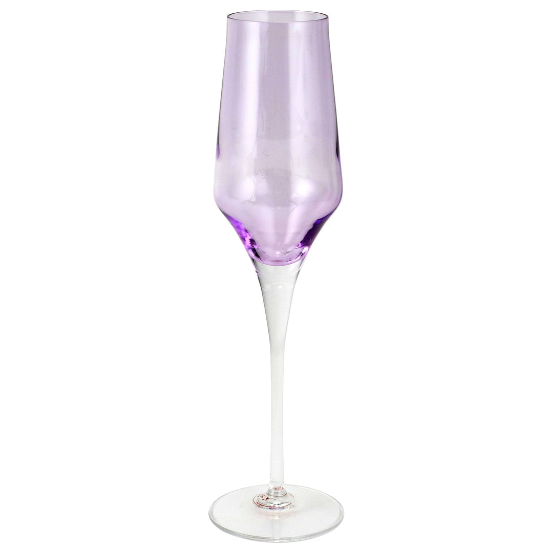 Vietri Vietri Contessa Lilac Champagne Glass CTA-L8850