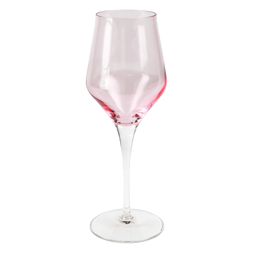 Vietri Vietri Contessa Pink Wine Glass CTA-P8820