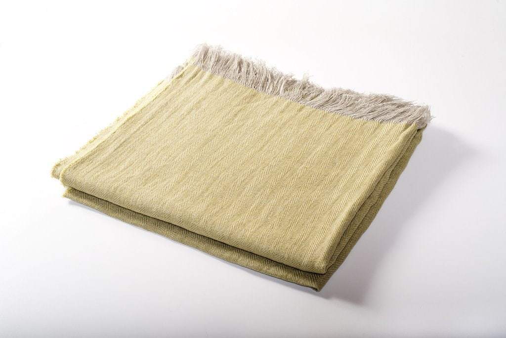 Harlow Henry Harlow Henry Linen Throw - 4 Available Colors Citrus HHILT01