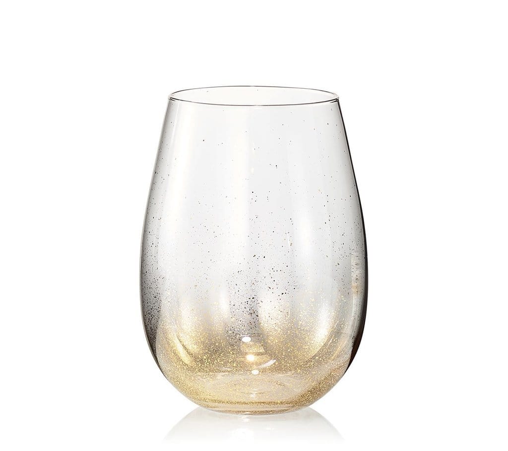 Kim Seybert Kim Seybert Orion Water Glass - Set of 4 - Gold DW2211238GD