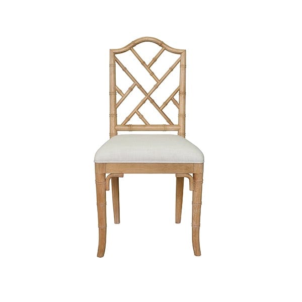 Worlds Away Worlds Away Fairfield Bamboo Dining Chair - Cerused Oak FAIRFIELD CO