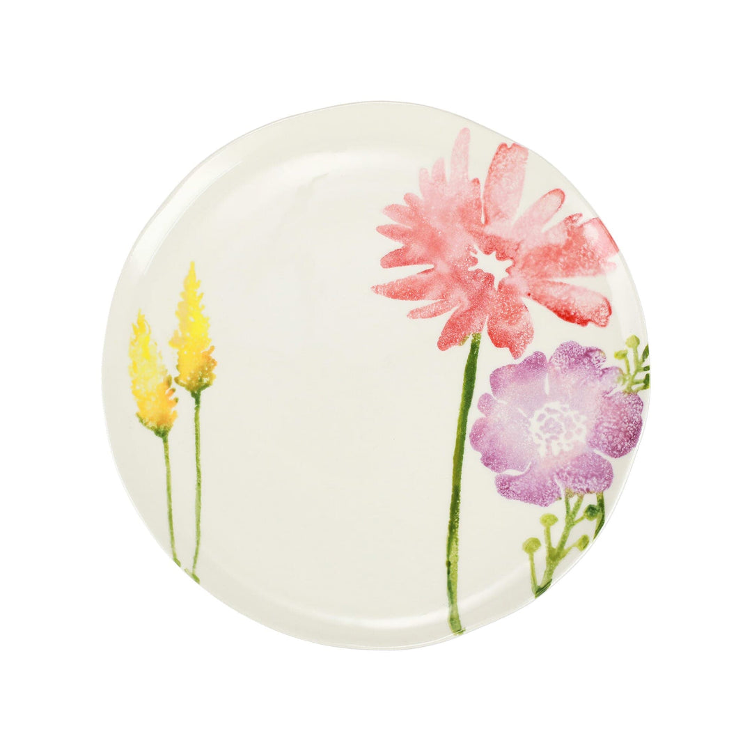 Vietri Vietri Fiori di Campo Dinner Plate - Set of 4 - Available in 4 Colors Daisy & Rose FDC-9700C