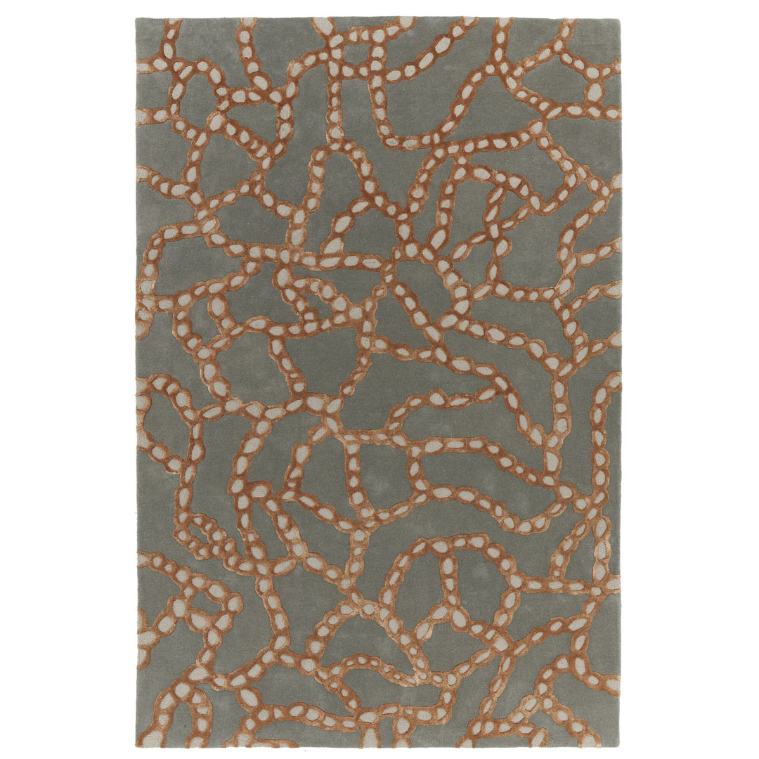 Toulemonde Bochart Toulemonde Bochart Fossiles Rug - Cuivre (Available in 3 Sizes) Small: 66.9" x 94.4" 02536-1724-CUIV