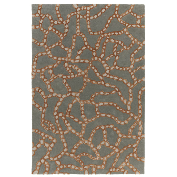 Toulemonde Bochart Toulemonde Bochart Fossiles Rug - Cuivre (Available in 3 Sizes) Small: 66.9" x 94.4" 02536-1724-CUIV