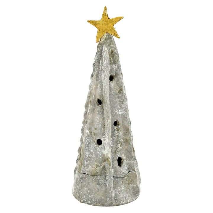 Vietri Vietri Foresta Tree with Ribbon & Gold Star - Available in 3 Colors & 2 Sizes
