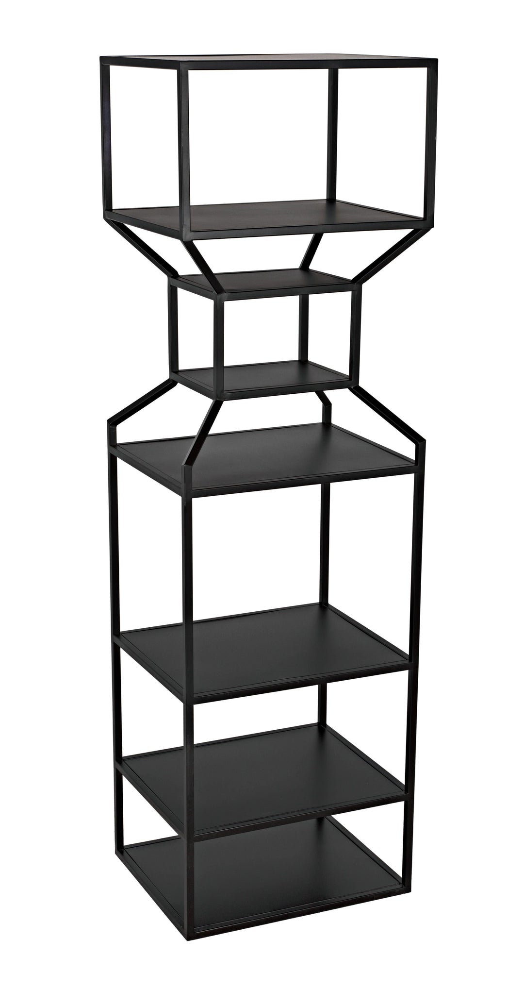 Dima Bookcase - Black Metal (Available in 2 Sizes)