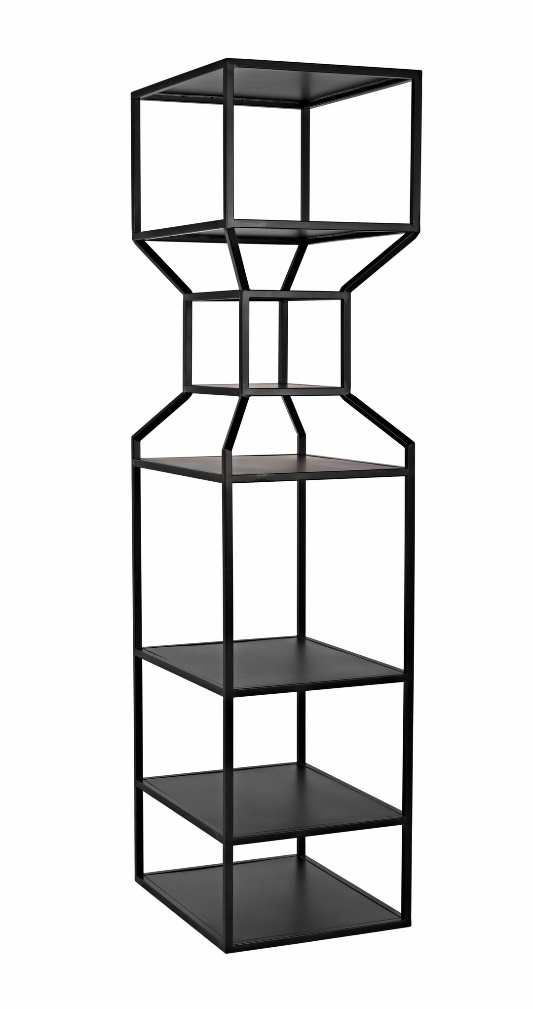 Dima Bookcase - Black Metal (Available in 2 Sizes)