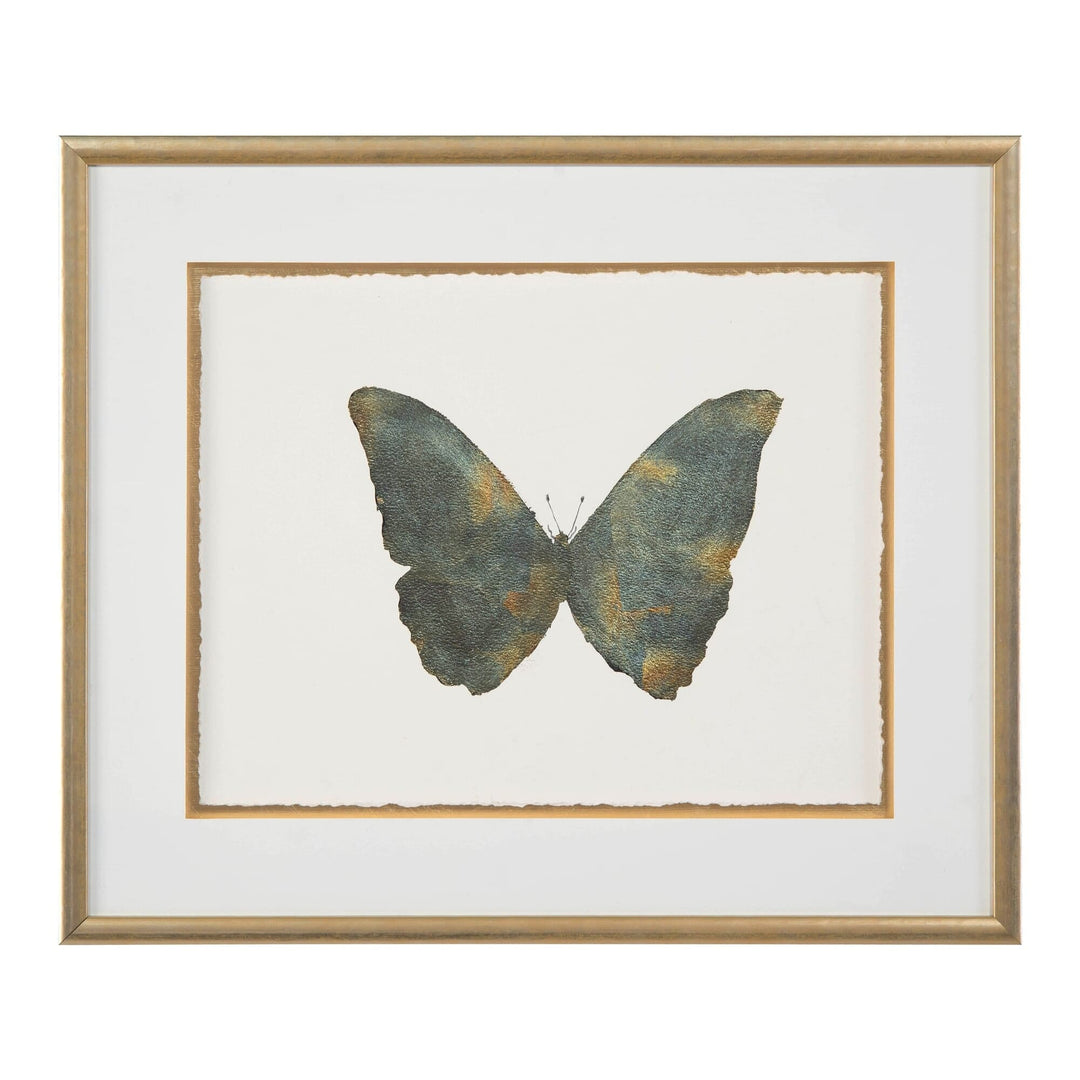 John Richard John Richard Shimmering Butterfly III - White GBG-1291C