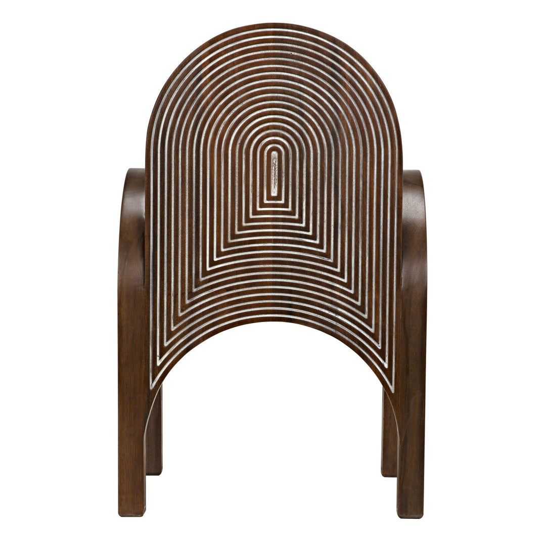 Austin Chair - Dark Walnut with Details