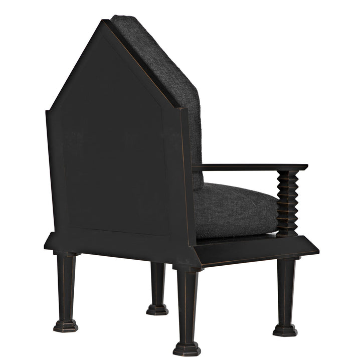 Barleto Chair - Hand-Rubbed Black
