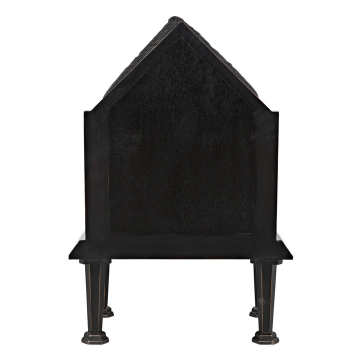 Barleto Chair - Hand-Rubbed Black