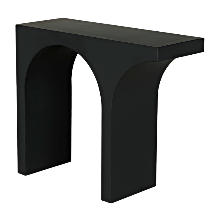 Mollie Console/Side Table - Black Steel