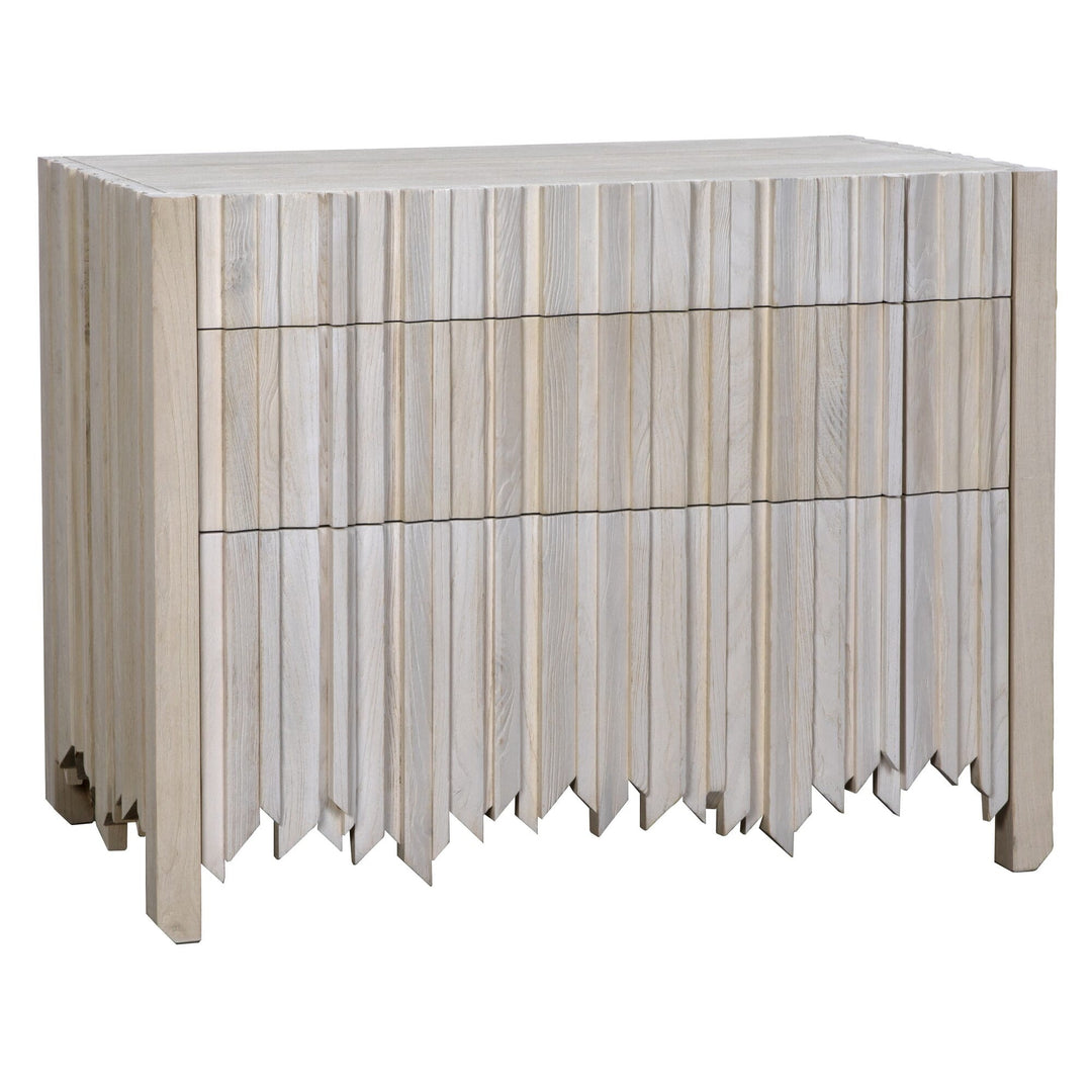 Chanso 3 Drawer Chest - Bleached Elm