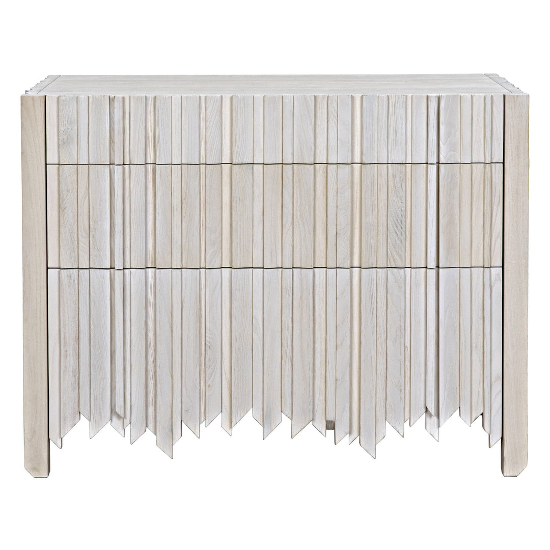 Chanso 3 Drawer Chest - Bleached Elm