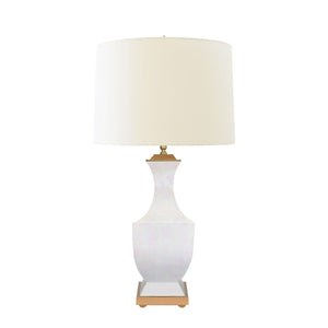 Worlds Away Handpainted Tole Table Lamp - Available in 4 Colors