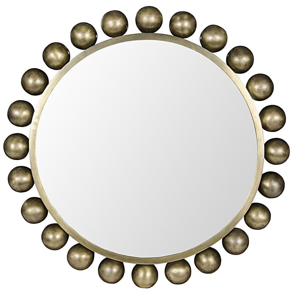 Esther Metal with Brass Mirror
