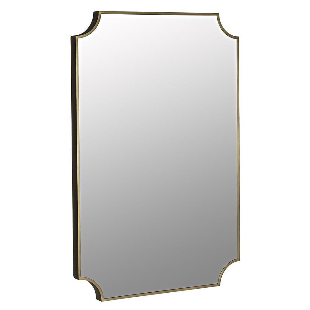 Erica Metal with Brass Mirror