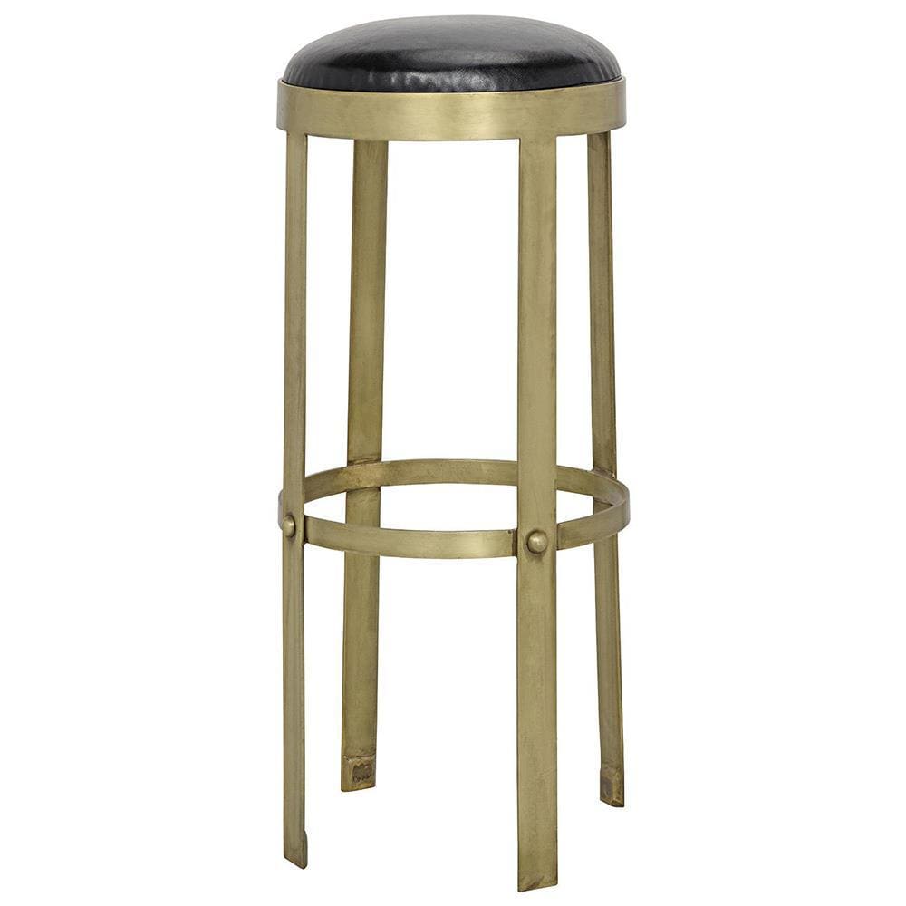 Pablo Stool with Leather