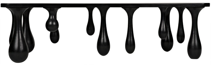 Delano Coffee Table - Hand Rubbed Black