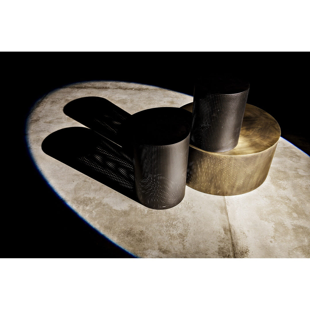 Collette Coffee Table - Steel with Aged Brass Finish