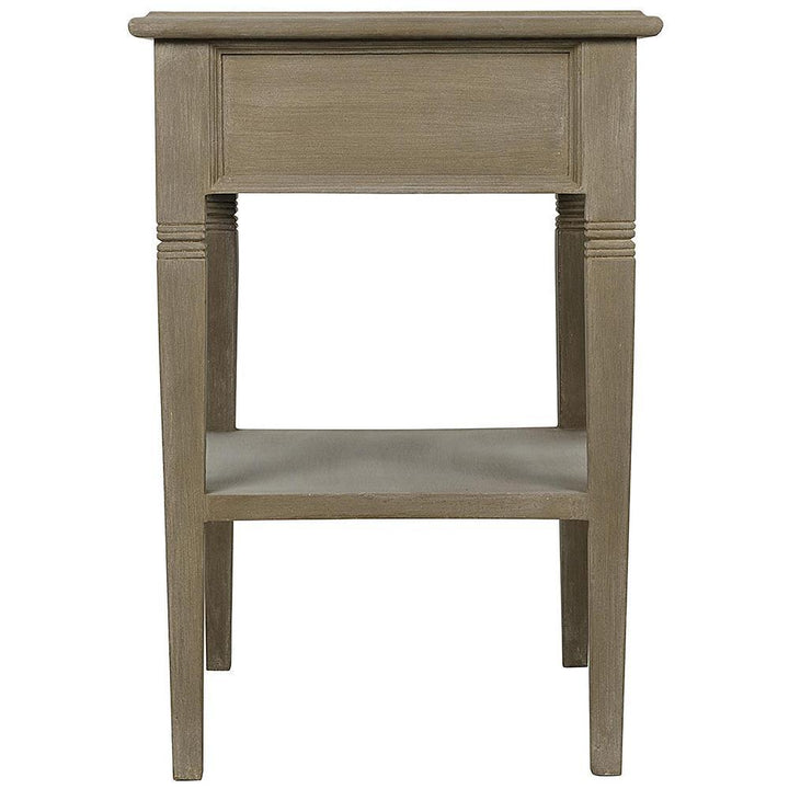 Olie 1-Drawer Weathered Side Table