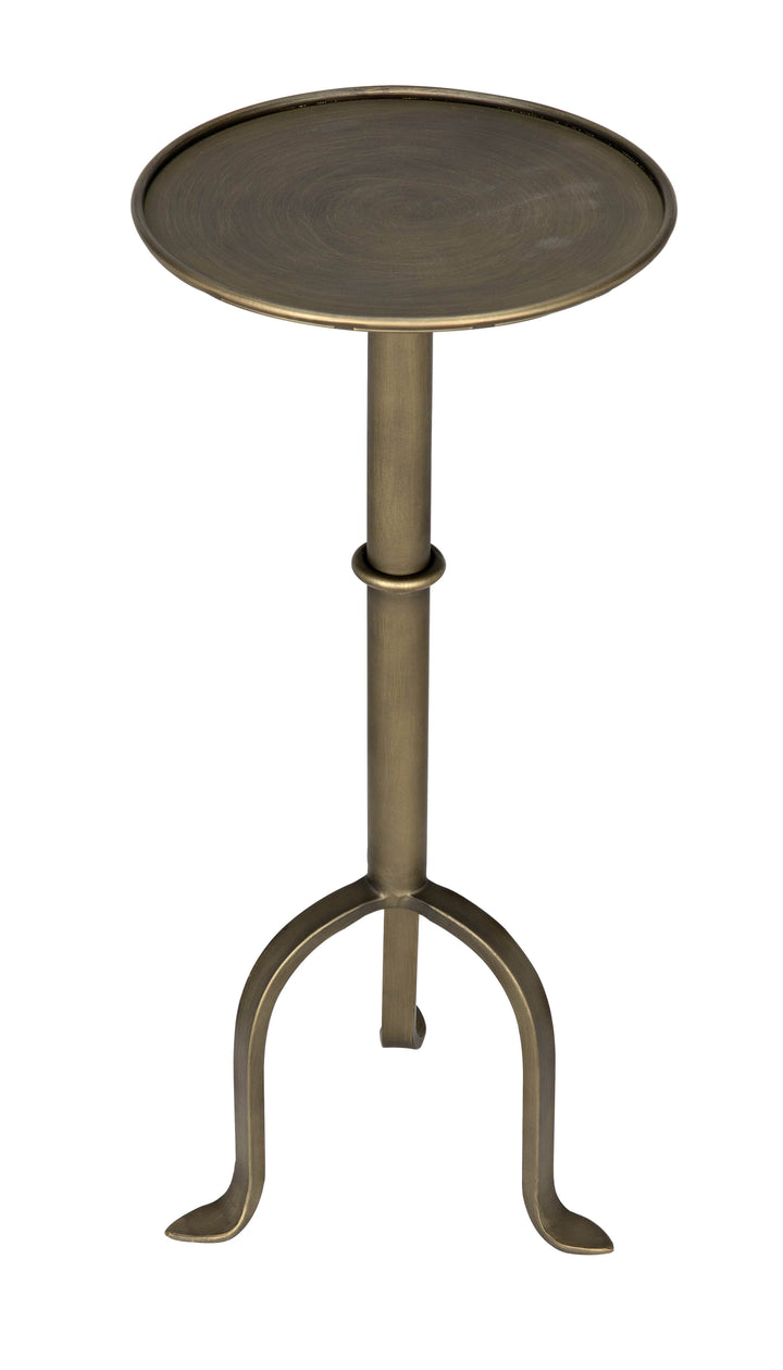 Bassanio Side Table - Aged Brass