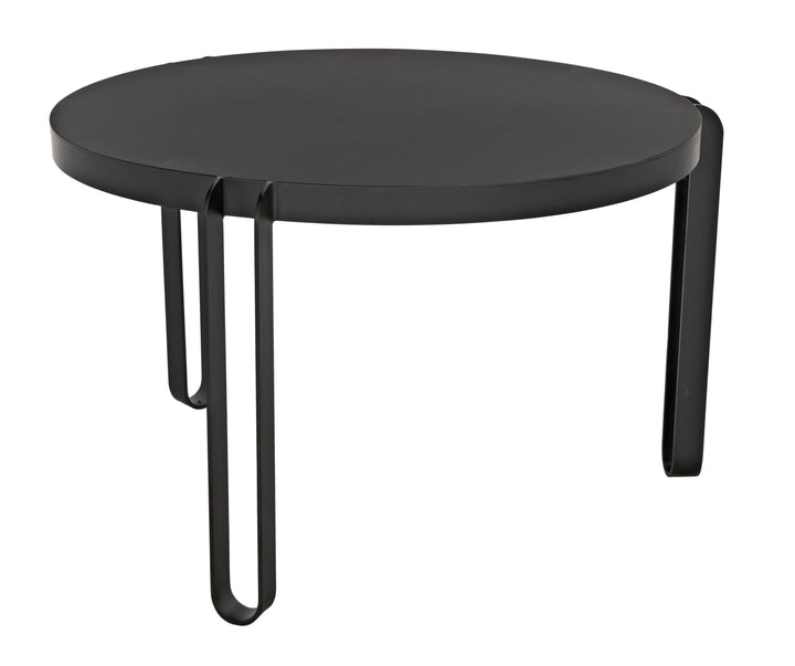 Maria Dining Table - Black Metal (Available in 2 Sizes)
