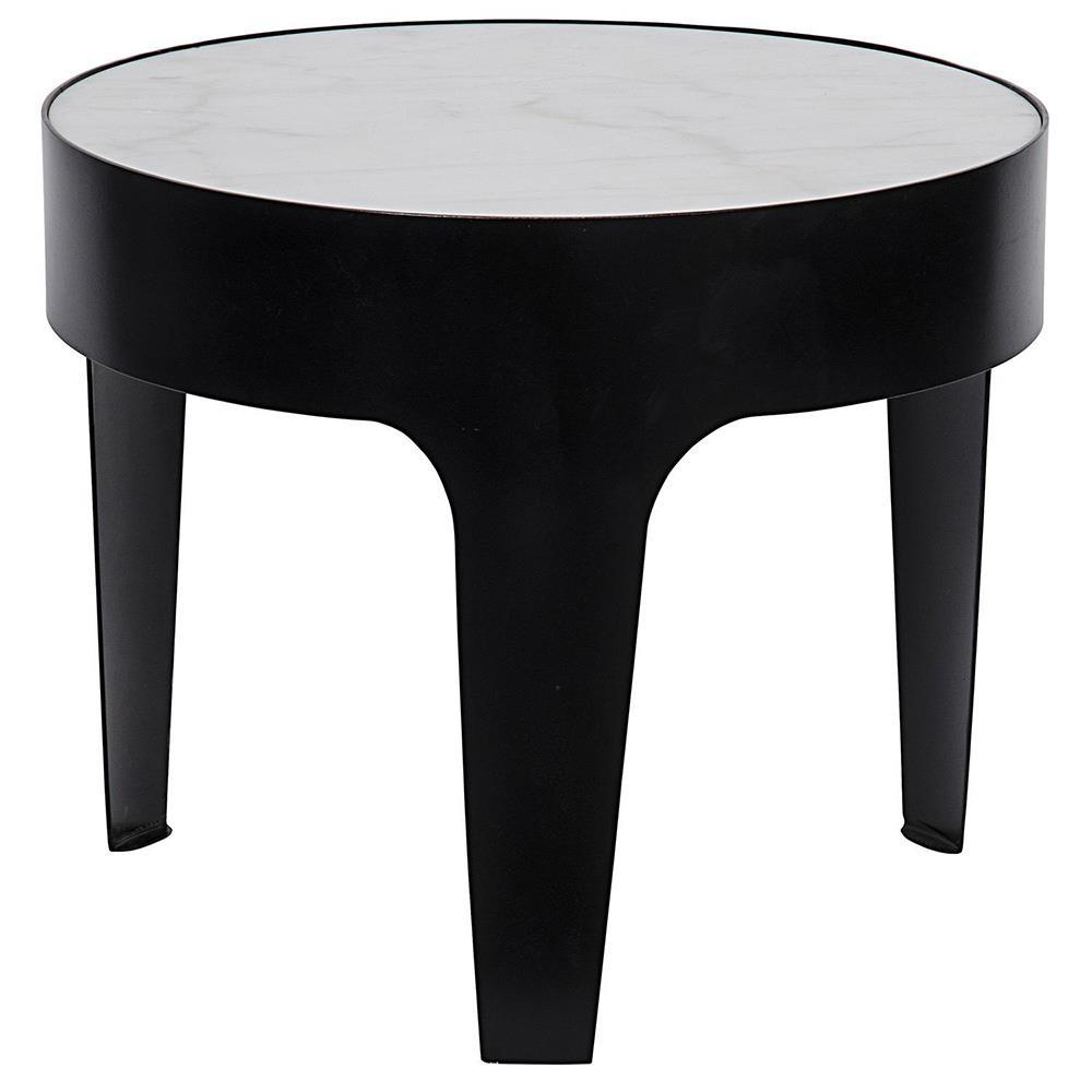 Carmel Large Side Table - Matte Black