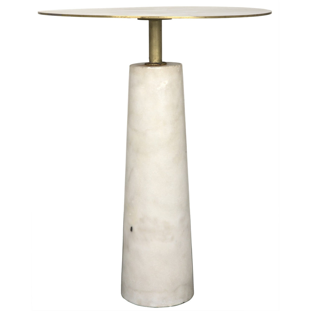 Elena Side Table - Antique Brass