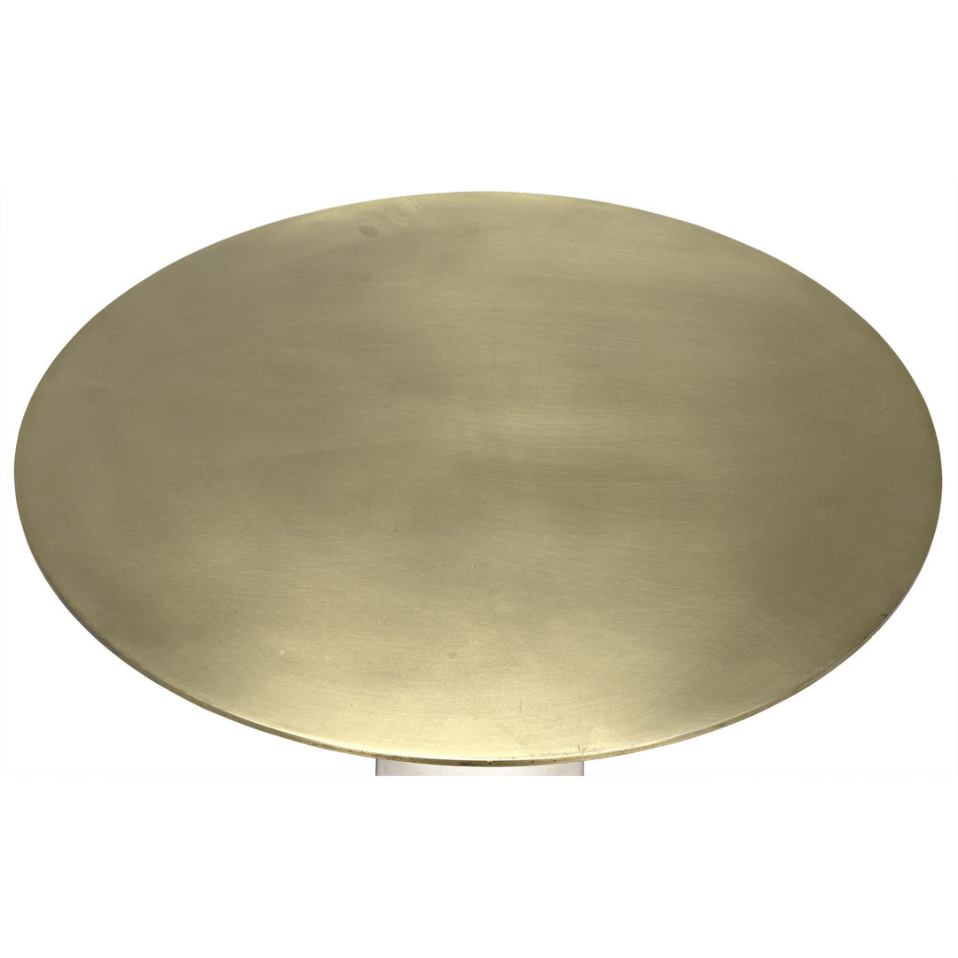 Elena Side Table - Antique Brass