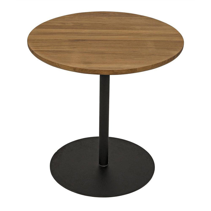 Walter Small Gold Teak Side Table